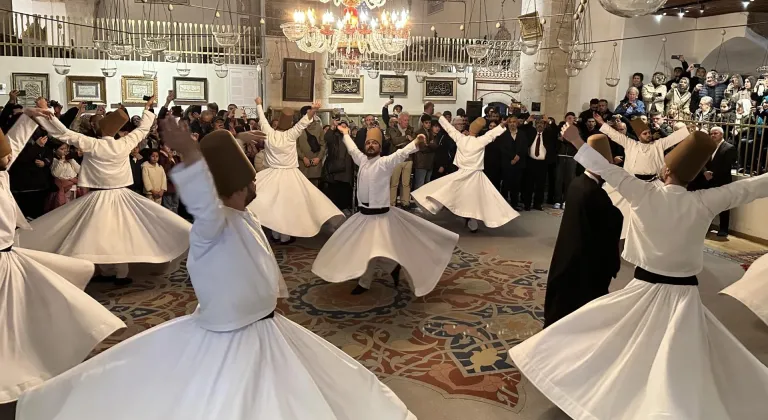 Mevlana'nın Konya'ya gelişinin 798. yıl dönümü kutlandı