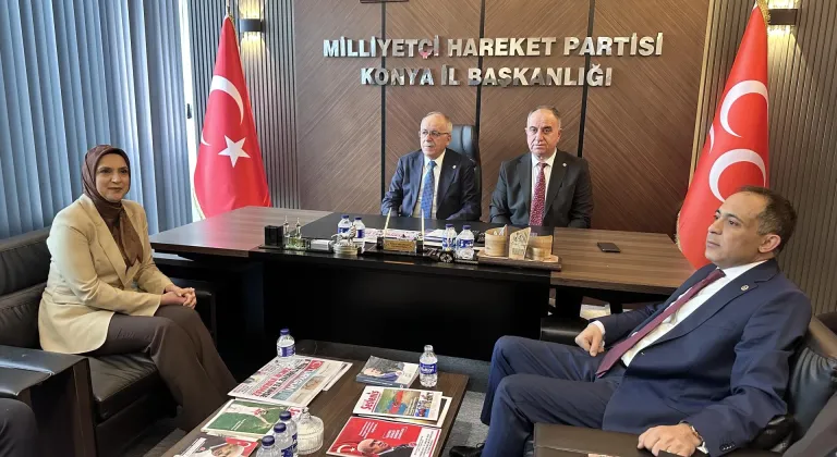 MHP Genel Başkan Yardımcısı Kalaycı, Konya'da partililerle bayramlaştı: