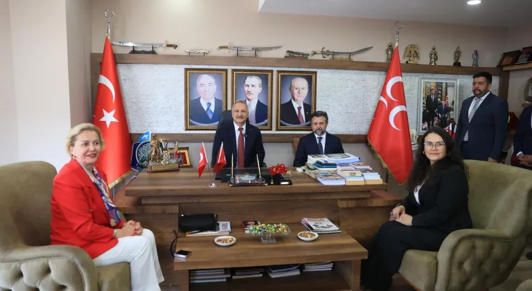 MHP Genel Başkan Yardımcısı Yurdakul, Antalya'da ziyaretlerde bulundu