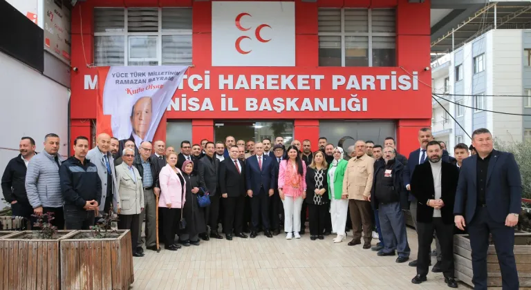 MHP Grup Başkanvekili Akçay, Manisa'da bayramlaşma programında konuştu: