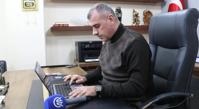 MHP Kilis İl Başkanı ile Musabeyli İlçe Başkanı, AA'nın "Yılın Kareleri" oylamasına katıldı