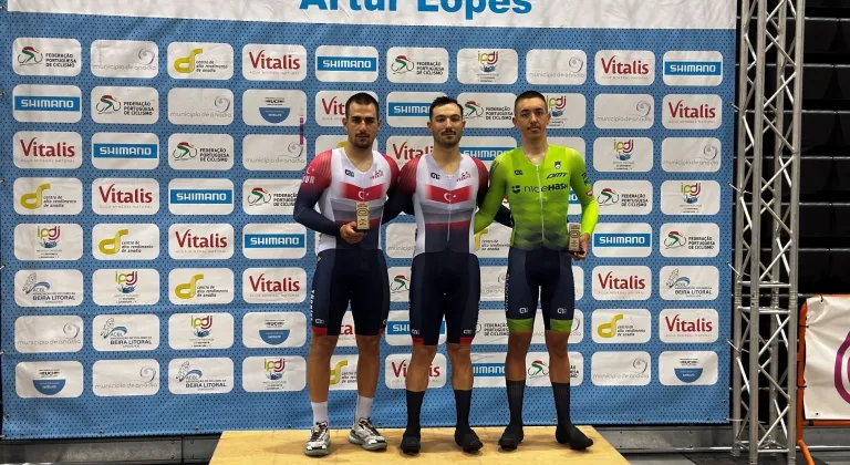 Milli bisikletçiler, Portekiz'de kürsüyü paylaştı