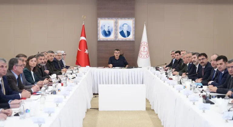 Milli Eğitim Bakanı Tekin başkanlığında birim amirleri toplantısı yapıldı