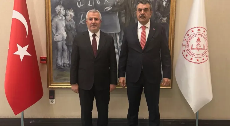 Milli Eğitim Bakanı Tekin, ÖSYM Başkanı Ersoy'u kabul etti