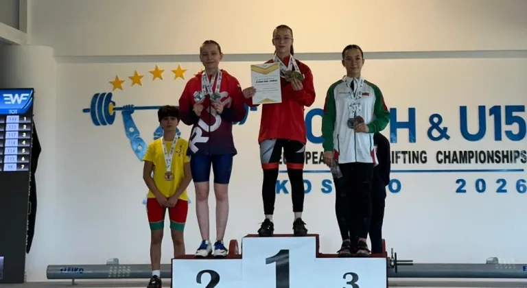 Milli halterciler, Kosova'da 6 altın madalya kazandı