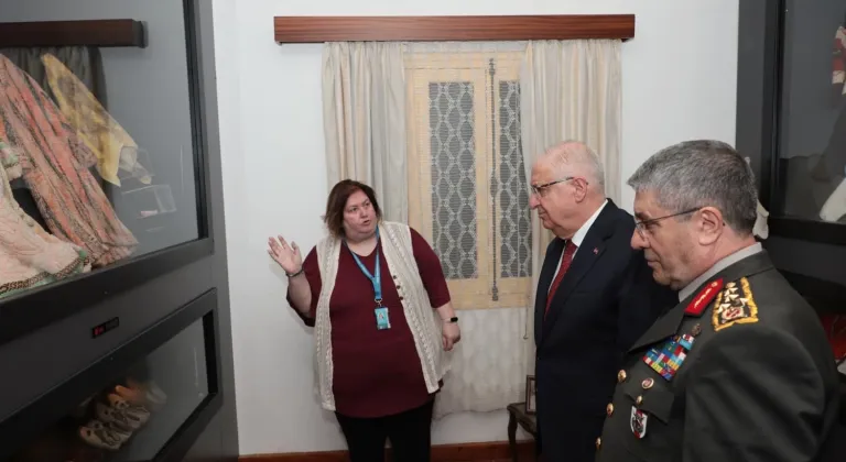Milli Savunma Bakanı Güler, KKTC'deki Barbarlık Müzesi'ni ziyaret etti