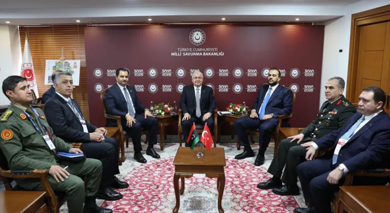 Milli Savunma Bakanı Güler, Libyalı askeri yetkililerle görüştü