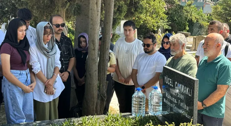 Milli sinemanın öncüsü Yücel Çakmaklı kabri başında anıldı