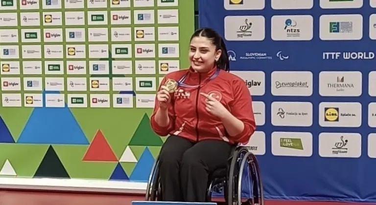Milli sporcular, Dünya Para Elite Masa Tenisi Serisi'nde 2'si altın 3 madalya kazandı