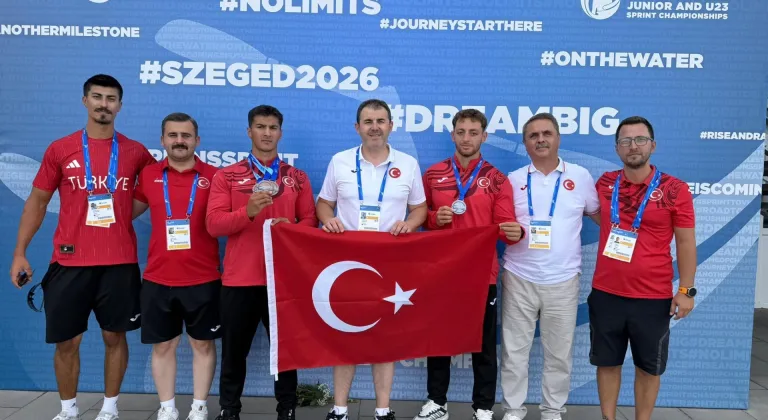 Milliler, Avrupa Gençler ve 23 Yaş Altı Durgunsu Kano Sprint Şampiyonası'nı 4 madalyayla tamamladı
