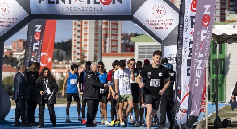 Modern pentatlonda Olimpik Ulusal Sıralama 3 ve Yeşilay Türkiye Şampiyonası, Ankara'da yapıldı