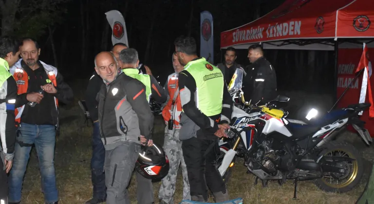 Motosikletli gönüllüler Büyük Taarruz'u "süvarinin izinden" giderek anacak