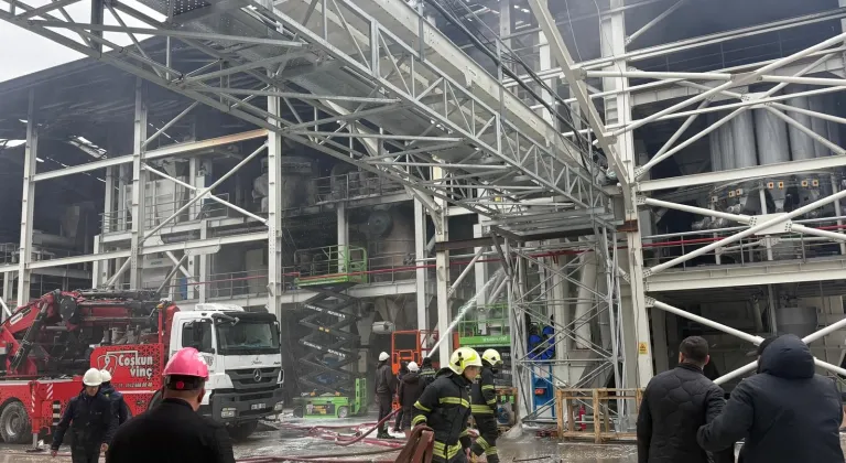 Muğla'da fabrikada çıkan yangın söndürüldü