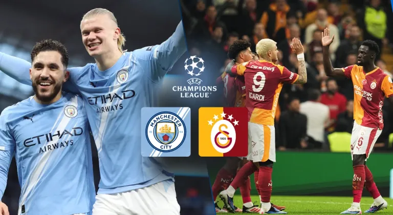Muhtemel 11'ler: Galatasaray, Manchester City deplasmanında