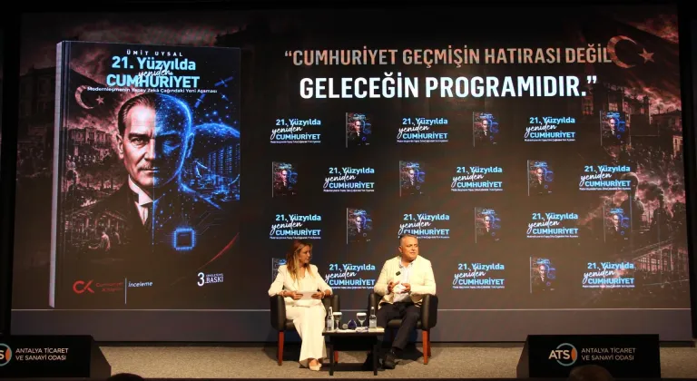Muratpaşa Belediye Başkanı Ümit Uysal, kitabının tanıtımında konuştu: