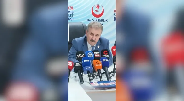 Mustafa Destici: Yazıcıoğlu davasında hak ettikleri cezayı alana kadar takipçisiyiz