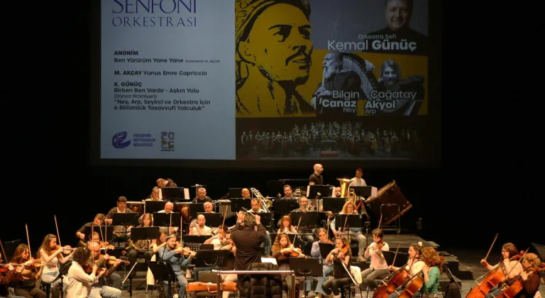 Ney ve arp eşliğinde "Yunus Emre" temalı senfonik eserin dünya prömiyeri yapılacak