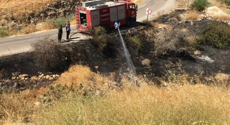 Nizip'te tarla yangınına müdahale eden kişi hayatını kaybetti
