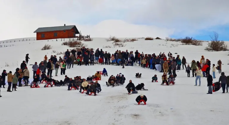 Ordu'da 5. Argan Yaylası Kar Festivali düzenlendi