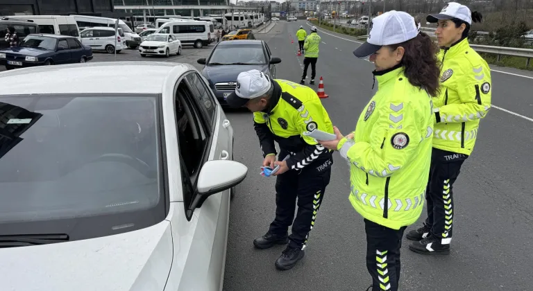 Ordu'da bayram öncesi dron destekli trafik denetimi yapıldı