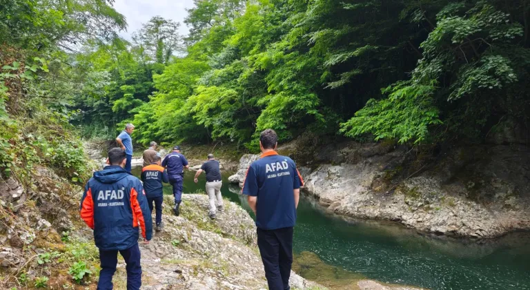 Ordu'da dereye düşen kişi öldü