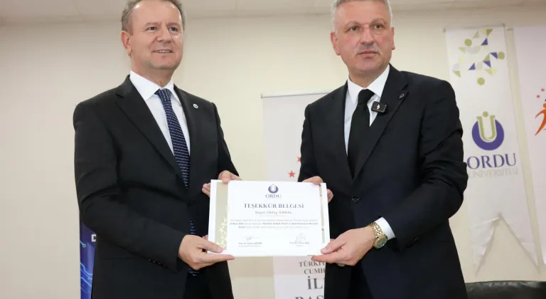 Ordu'da "Karadeniz Stratejik İletişim ve Dezenformasyonla Mücadele Forumu" düzenlendi