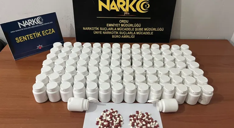 Ordu'da uyuşturucu ele geçirilen araçtaki 3 şüpheli tutuklandı