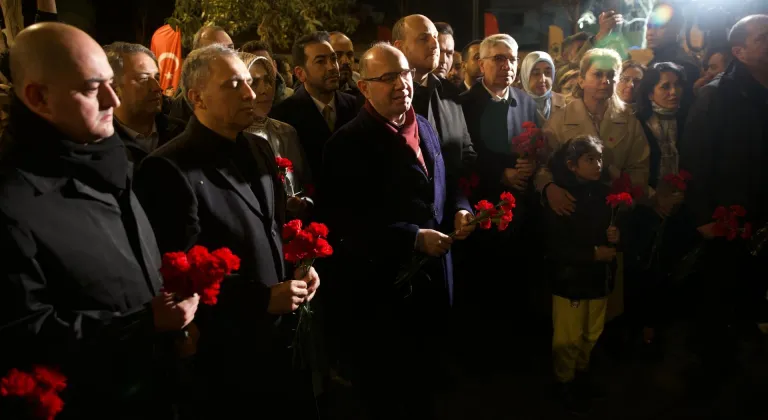 Osmaniye'de 6 Şubat 2023'teki depremlerde yaşamını yitirenler anıldı