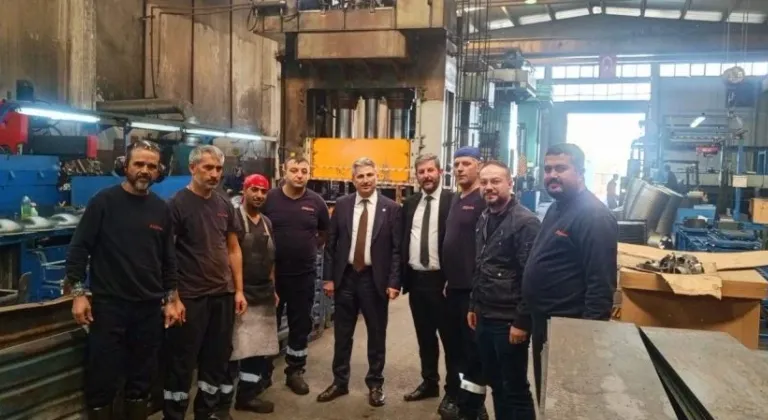 Özçelik-İş yönetiminden İzmir ve Manisa'daki işçilere ziyaret