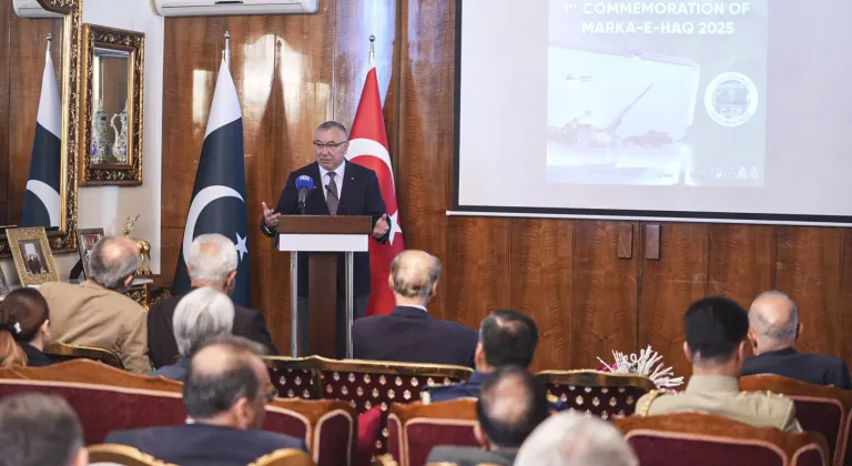 Pakistan'ın Ankara Büyükelçiliği Ankara'da "Marka-e-Haq Anma Programı" düzenledi