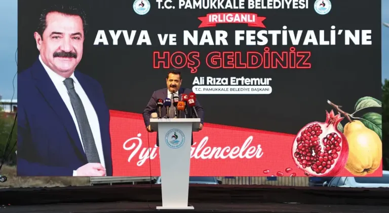 Pamukkale’de Ayva ve Nar Festivali başladı