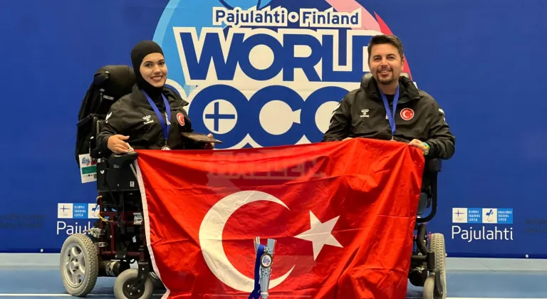 Para milli sporculardan Dünya Boccia Kupası'nda çiftlerde bronz madalya