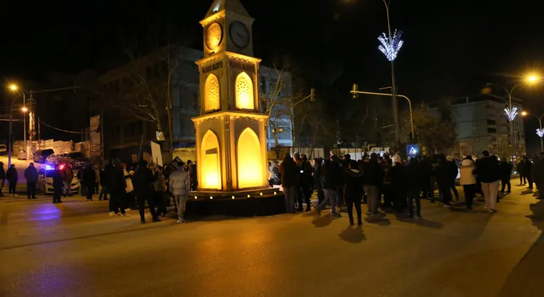 Pazarcık'ta 6 Şubat depremlerinde yaşamını yitirenler anıldı