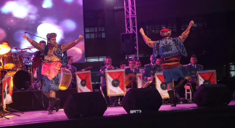 Polis Akademisi Bandosu Çankırı'da konser verdi