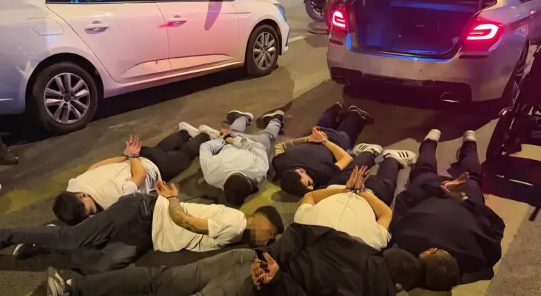 Polisi takip ettiler, operasyondan kaçamadılar! 8 gözaltı
