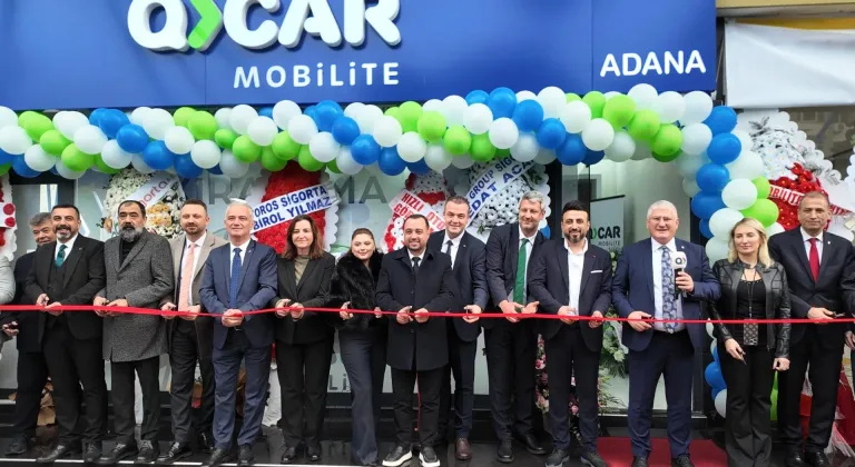 QCAR Mobilite 44. şubesini Adana'nın Seyhan ilçesinde hizmete açtı