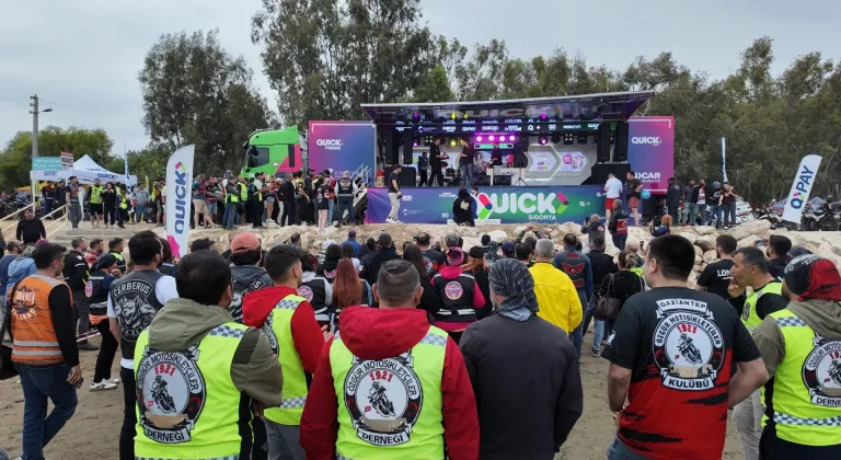 Quick Sigorta Mersin Motosiklet Festivali gerçekleşti