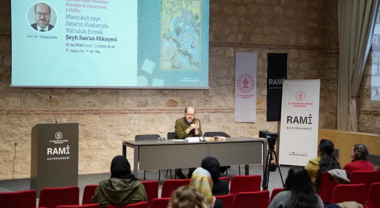 Rami Kütüphanesi'ndeki klasik metin okumalarında tasavvufi imtihan konuşuldu