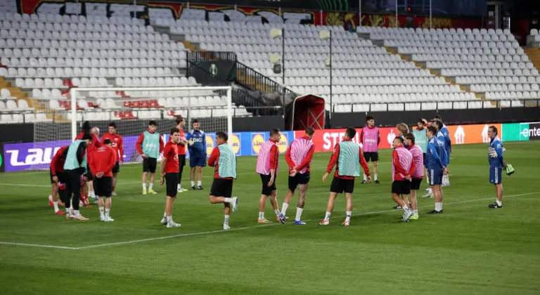 Rayo Vallecano, Samsunspor maçının hazırlıklarını tamamladı