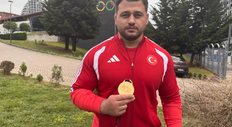 Rekortmen milli güreşçi Rıza Kayaalp, duygularını AA'ya anlattı: