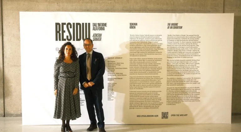 "Residui: Atıktan Sanata" sergisinin dünya prömiyeri Ankara'da yapıldı