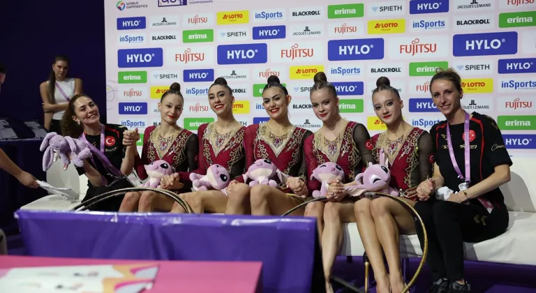 Ritmik Cimnastik Grup Milli Takımı, olimpiyat kotası için mücadele etme hakkı kazandı