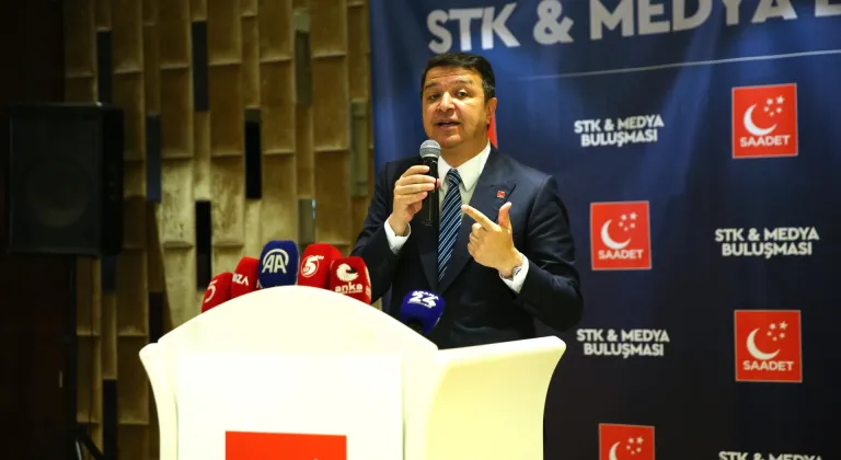 Saadet Partisi Genel Başkanı Arıkan, Adana ve Osmaniye'de STK temsilcileri ve gazetecilerle buluştu