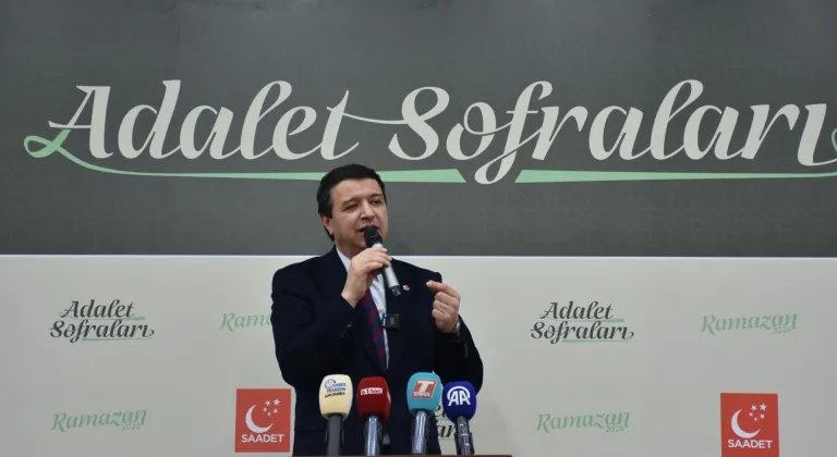 Saadet Partisi Genel Başkanı Arıkan, Trabzon'da konuştu: