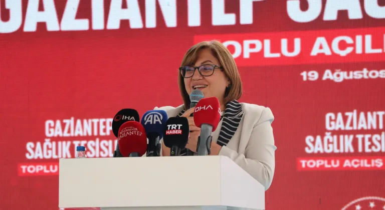 Sağlık Bakanı Kemal Memişoğlu, Gaziantep'te konuştu: