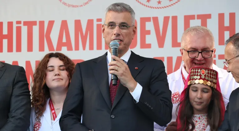 Sağlık Bakanı Memişoğlu, Şehitkamil Devlet Hastanesi Ek Hizmet Binası açılışında konuştu: