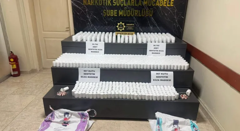 Sakarya'da uyuşturucu operasyonunda 4 şüpheli tutuklandı