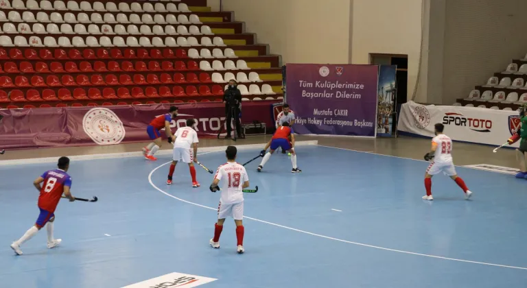 Salon Hokeyi Süper Ligi şampiyonları Amasya'da belli oldu