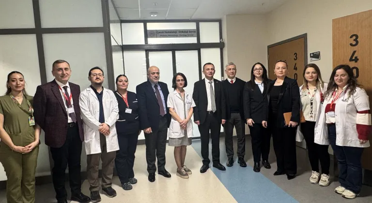 Samsun Şehir Hastanesinde Çocuk Hematoloji ve Onkoloji Servisi açıldı