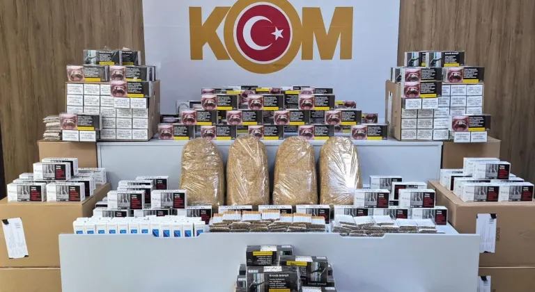 Samsun'da 180 bin kaçak makaron ele geçirildi